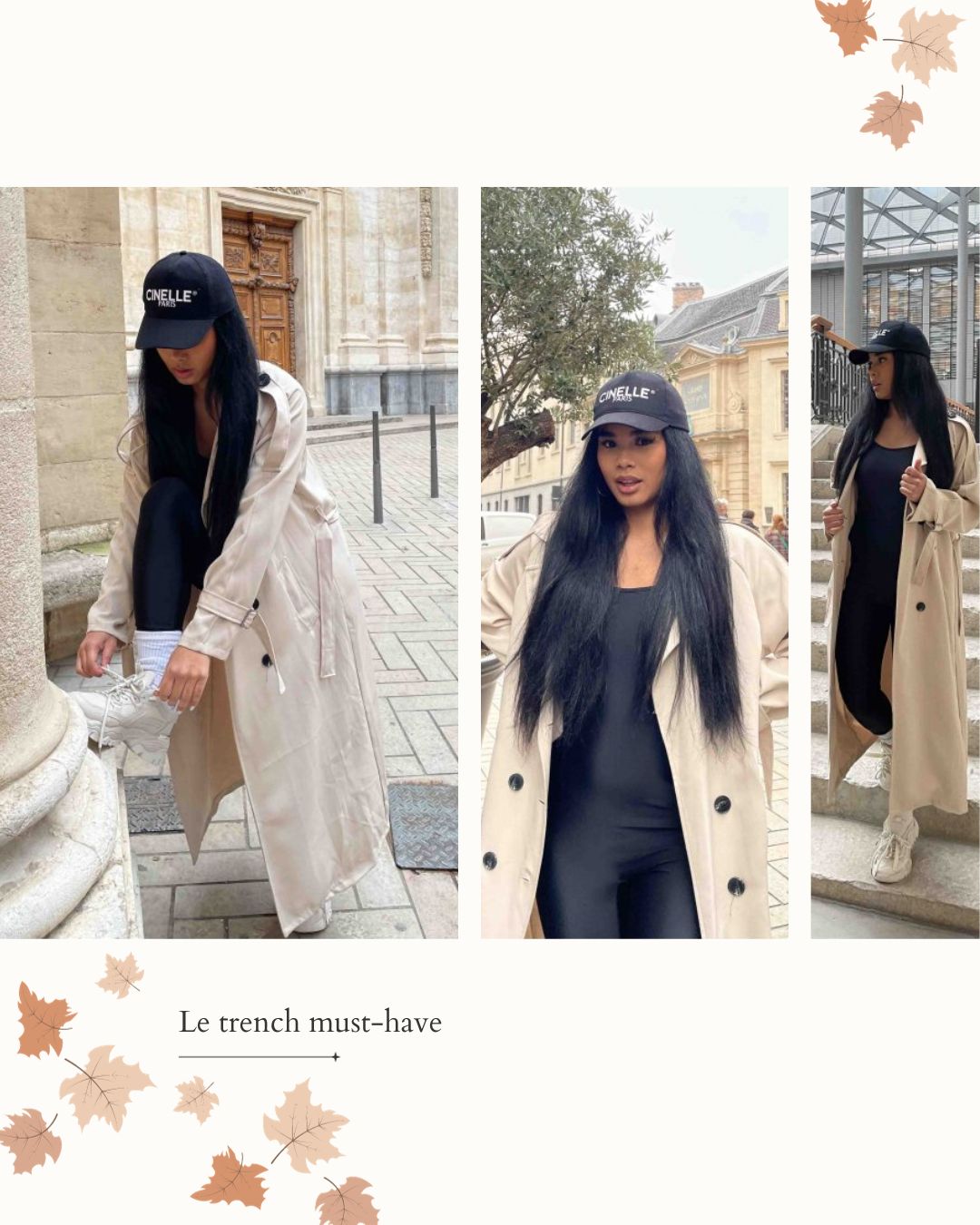Tenue avec hotsell un trench